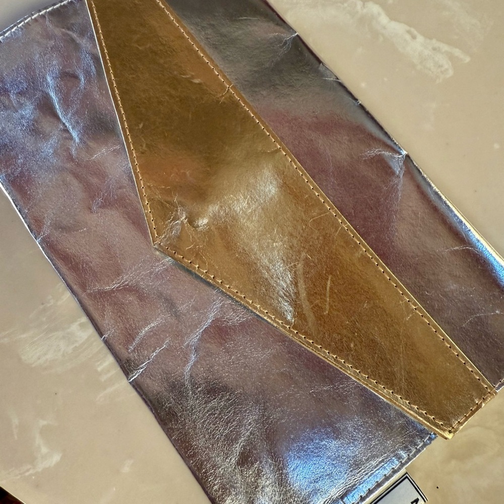 Silver and Gold Clutch